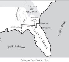 Colony of East Florida, 1763